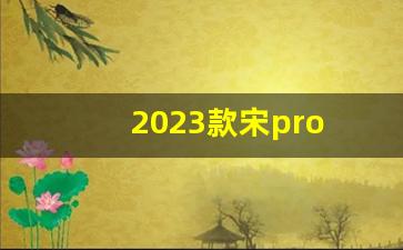 2023款宋pro dm-i冠军版的动力,比亚迪宋pro燃油版发动机怎么样